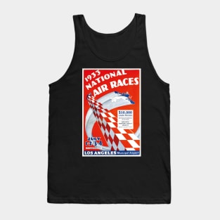 National Air Races, 1933. Vintage Poster Tank Top